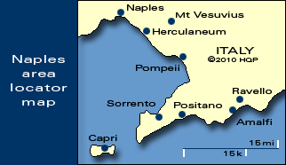 Map Naples Area 