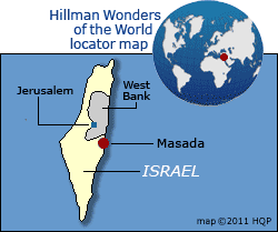 Masada Candid Tips By Travel Authority Howard Hillman   Map Loc Masada 