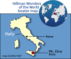 Mount Etna World Map