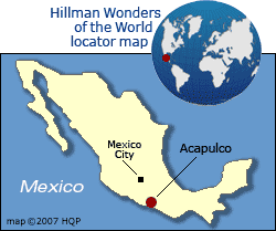 Map Acapulco 